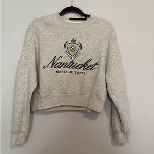 Abercrombie & Fitch Gray Nantucket Massachusetts Sweatshirt